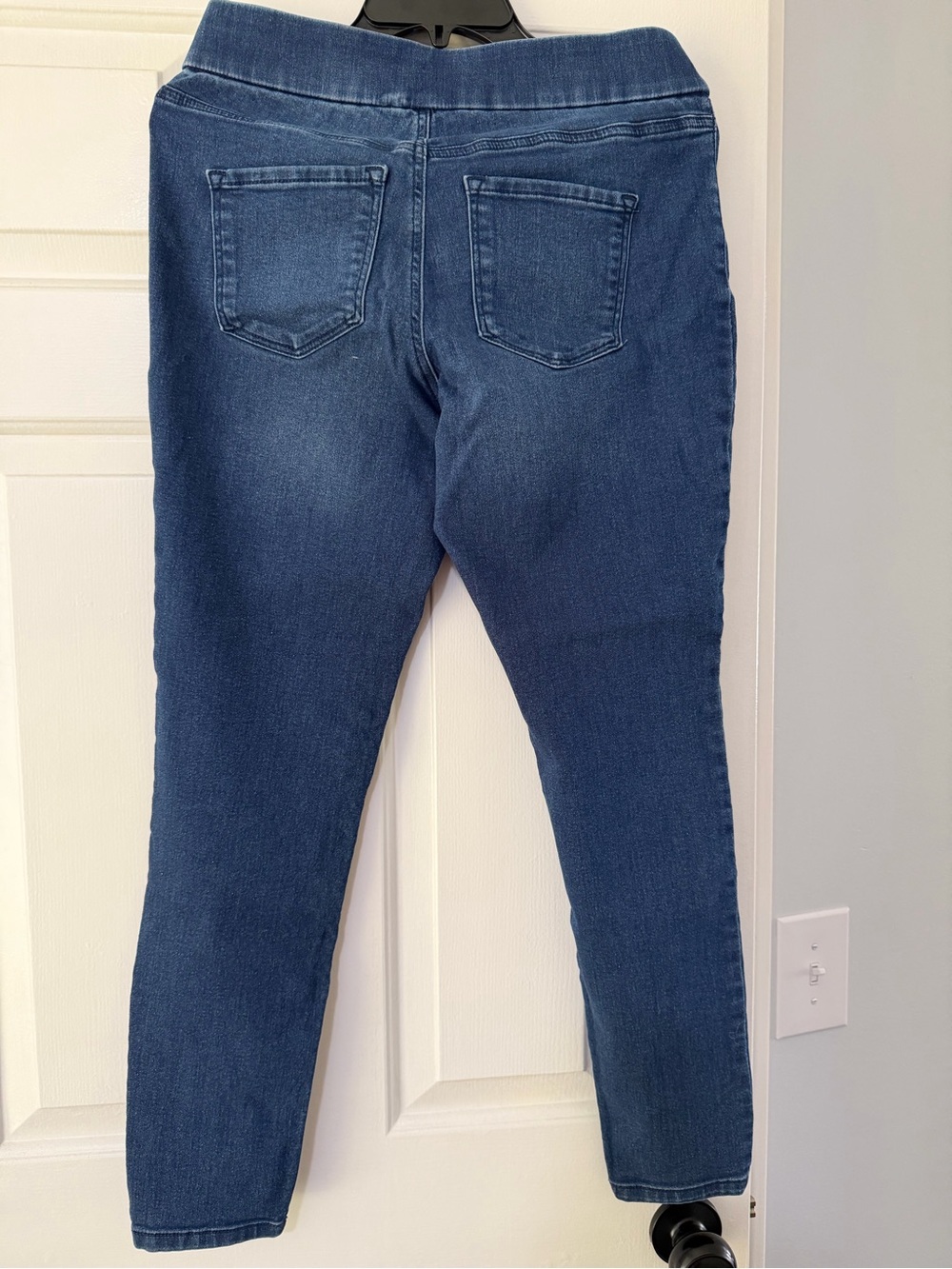 Nine West Heidi Women’s Pull-On Skinny Jeans - Dark Blue
